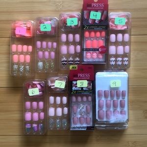 3 boxes of iMPRESS press on nails 💅🏻